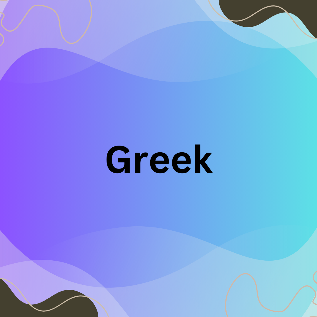 Greek